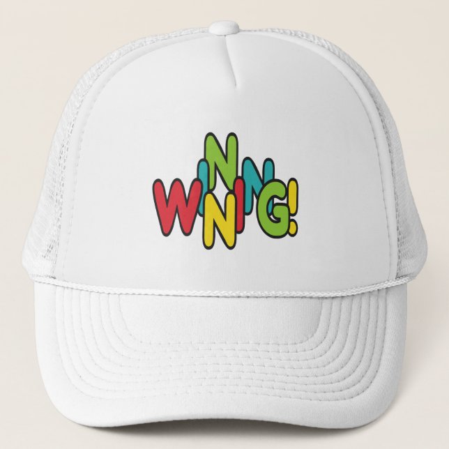 Gewinnen! Truckerkappe (Vorderseite)