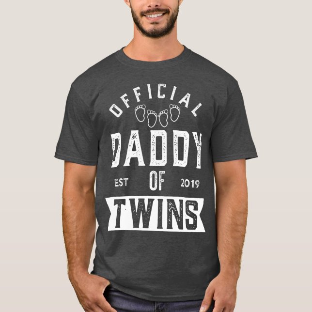 gewinnen Vater 2019 Funny New Daddy of wins Vather T-Shirt (Vorderseite)
