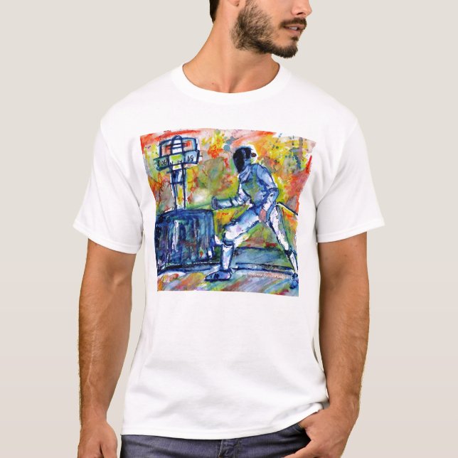 "Gewinnen von Streifen 41" - eine Seite T-Shirt (Vorderseite)