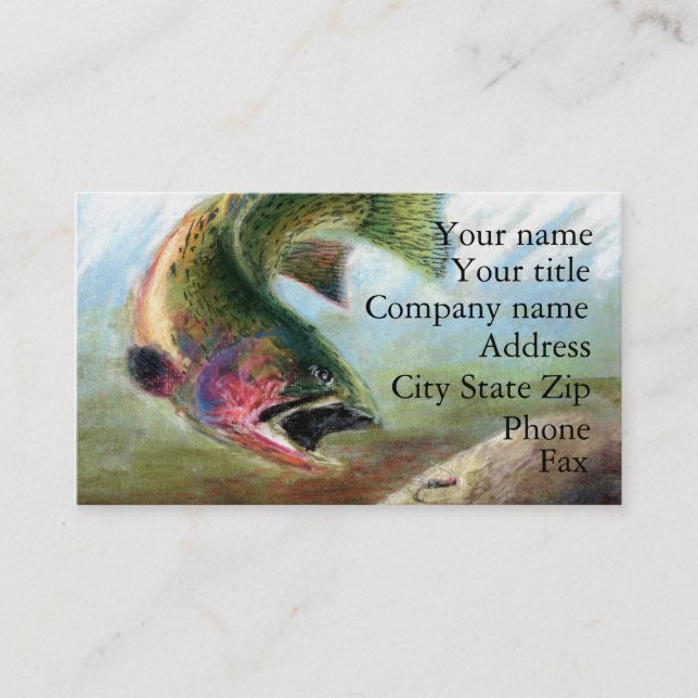 Gewinnende Grafik durch C. Pape, Grad 12 Visitenkarte (Vorderseite)