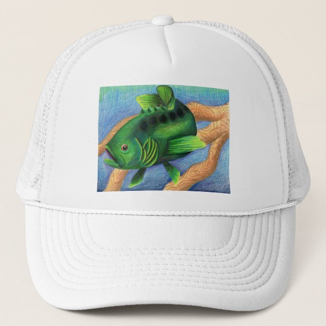 Gewinnende Grafik durch L. Miller, Grad 11 Truckerkappe (Vorderseite)