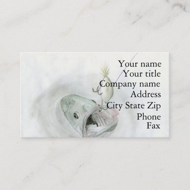 Gewinnende Kunst durch B. Bailey - Grad 8 Visitenkarte (Vorderseite)