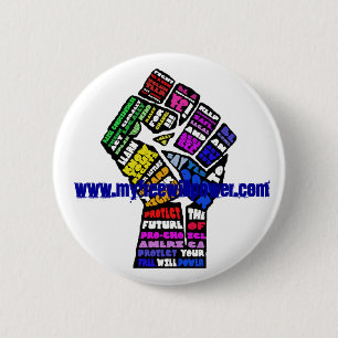 gewinnender Knopf mit Website Button