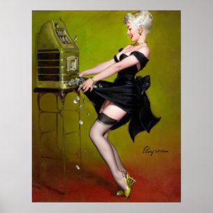 Gewinnendes Button oben Poster