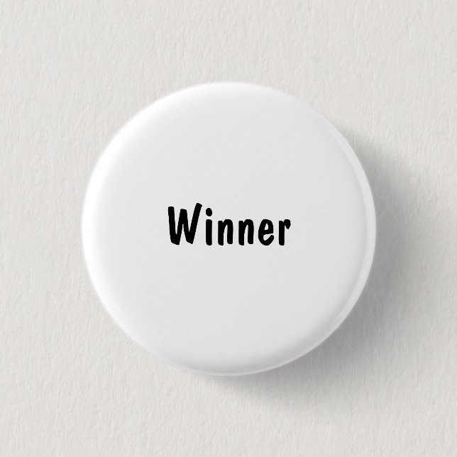 Gewinner Button (Vorderseite)