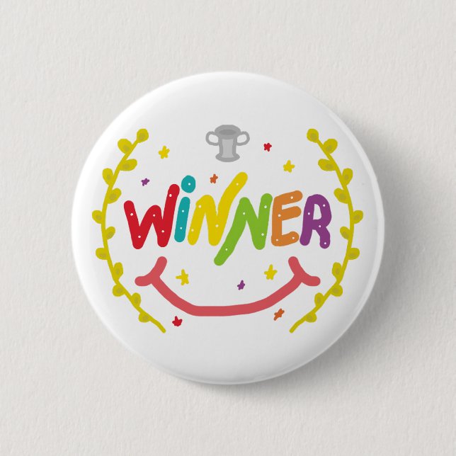 Gewinner Button (Vorderseite)