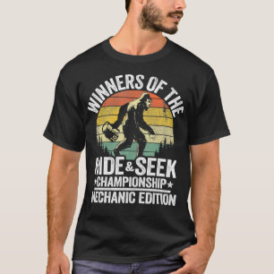 Gewinner der Hide Seek Championship 10 mm T-Shirt