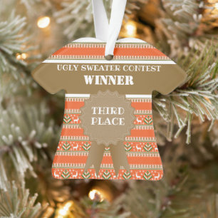 Gewinner des dritten Platzes des Ugguler Weihnacht Ornament