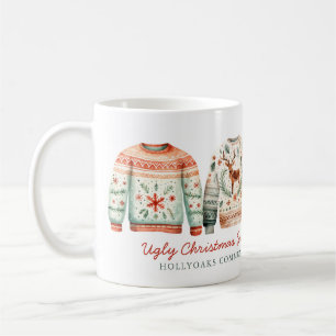 Gewinner des Funny Uggly Christmas Sweater Contest Kaffeetasse