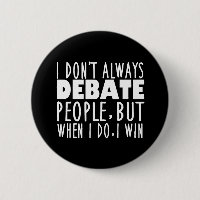 Gewinner des lustigen Debattierteams