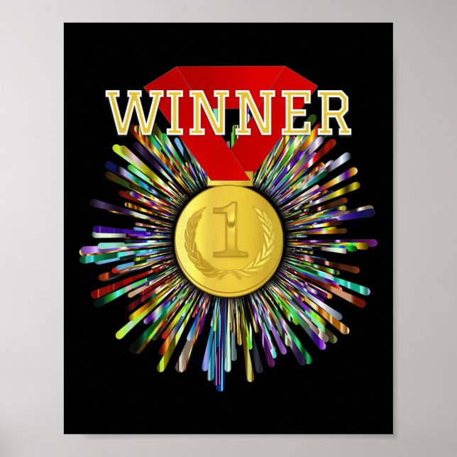 Gewinner des Preises Gold Medaille #1 Poster (Vorne)