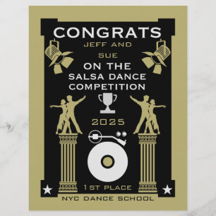 Gewinner des Salsa Dance Competition
