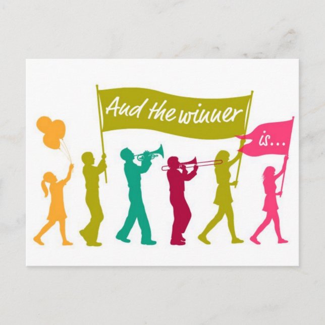Gewinner des Wettbewerbs Postkarte (Vorderseite)
