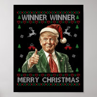 Gewinner Frohe Weihnachten Trump Santa Ugly Swe