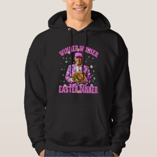 Gewinner Gewinner Ostern Abendessen T Keule, retro Hoodie