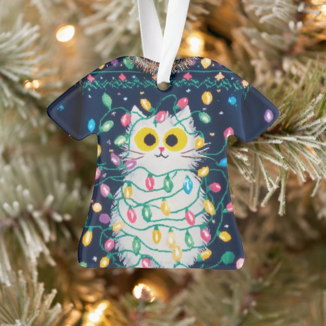 GEWINNER! GEWINNER! Tacky-Weihnachtspullover-Wettb Ornament (Baum)