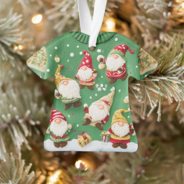 GEWINNER! GEWINNER! Tacky-Weihnachtspullover-Wettb Ornament (Baum)