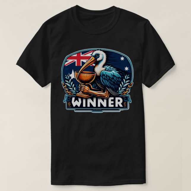 Gewinner Hühnerabend 7 T-Shirt (Design vorne)