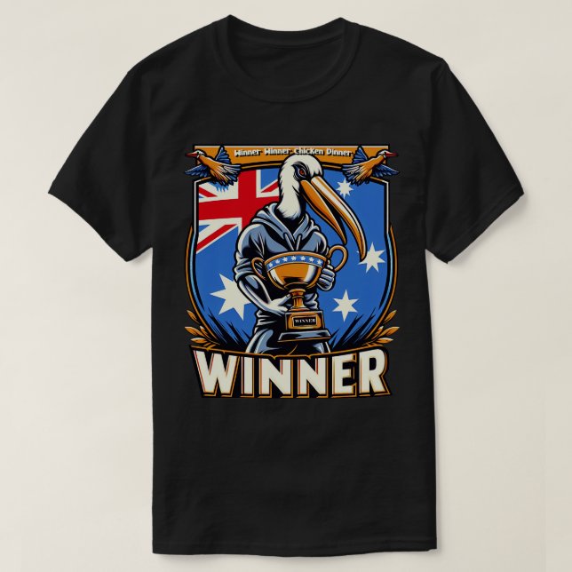 Gewinner Hühnerfest 9 T-Shirt (Design vorne)