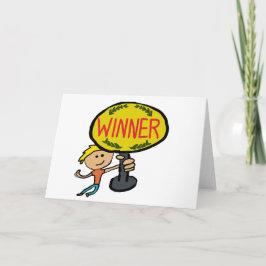 Gewinner Karte