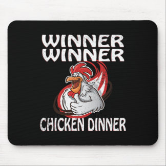 Gewinner Loser Video Game Chicken Dinner Game Play Mousepad