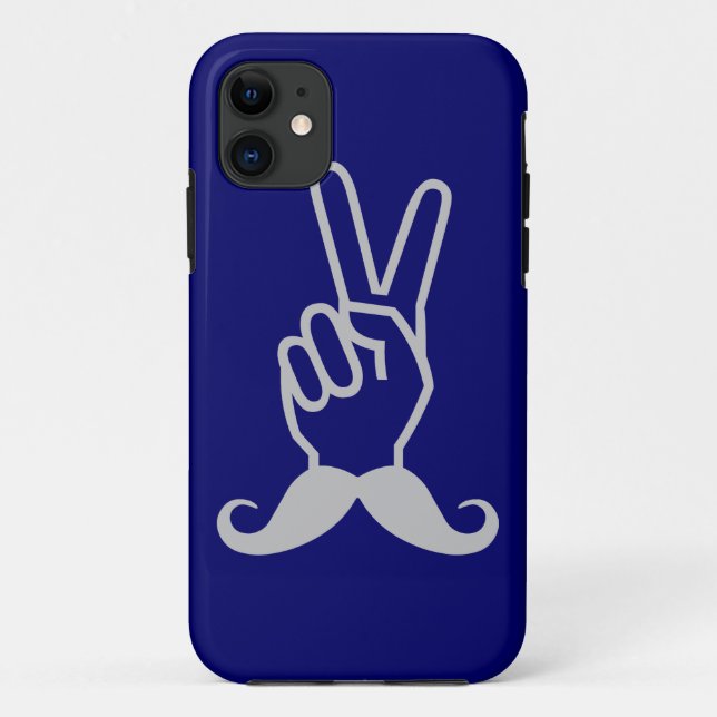 Gewinner Mustache benutzerdefinierte Farbe iPhone  Case-Mate iPhone Hülle (Rückseite)