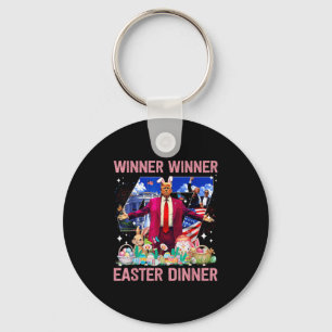 Gewinner Osteressen Trump Bunny Hunt Eggs Happy E Schlüsselanhänger
