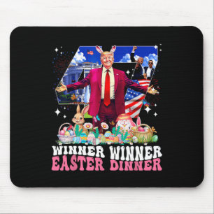 Gewinner Osteressen Trump Hase Sucht Eier Glücklic Mousepad