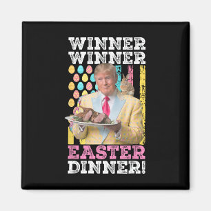 Gewinner Osterfest Abendessen Trump Ostern Uns Magnet