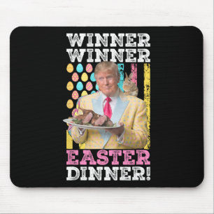 Gewinner Osterfest Abendessen Trump Ostern Uns Mousepad