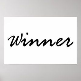 Gewinner Poster