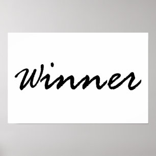 Gewinner Poster