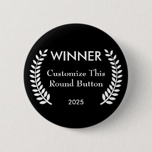 Gewinner-Preisbutton 'Custom Film Festival Winner  Button