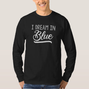 Gewinner tragen Blue Team Spirit Game Competition T-Shirt