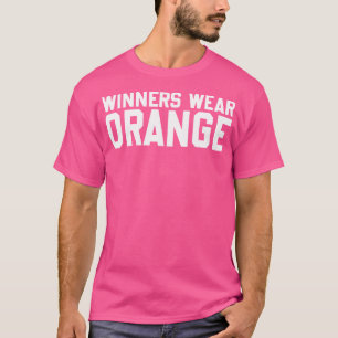 Gewinner tragen den Orange Team Colour War Camp Sp T-Shirt