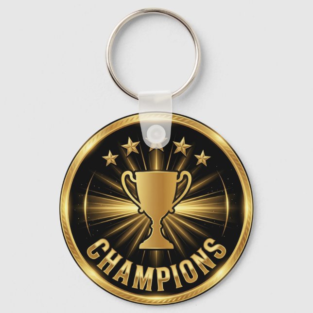 Gewinner-Trophäe Goldene Krest Schlüsselanhänger (Vorderseite)