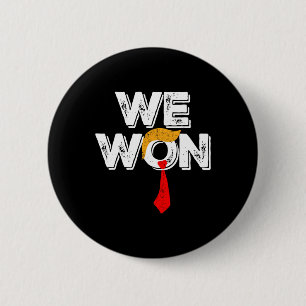Gewinner Trump Vance Wir gewannen mit Byck America Button