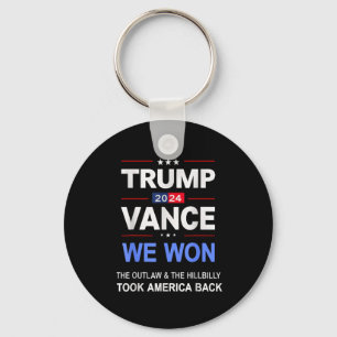 Gewinner Trump Vance Wir Gewonnen Nahmen Byck Amer Schlüsselanhänger