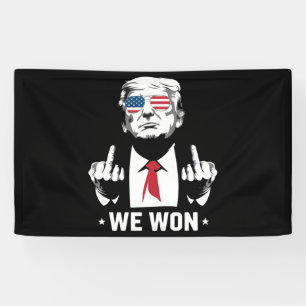 Gewinner Trump Wir haben den 47. Tag der Amtseinfü Banner