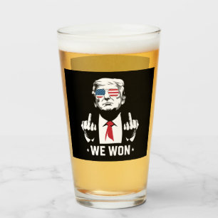 Gewinner Trump Wir haben den 47. Tag der Amtseinfü Glas