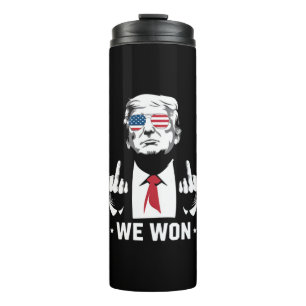 Gewinner Trump Wir haben den Tag der Amtseinführun Thermosbecher