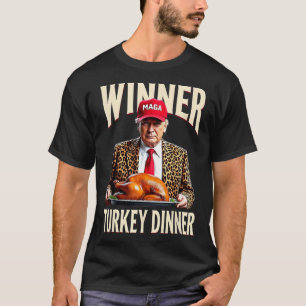 Gewinner Türkei Abendessen Funny Trump T-Shirt