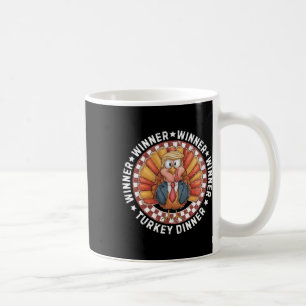 Gewinner Türkei Abendessen Funny Trump Thanksgivi Kaffeetasse