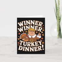 Gewinner Türkei Abendessen Funny Trump Thanksgivi