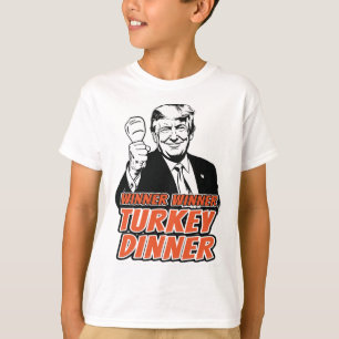 Gewinner Türkei Abendessen Funny Turkey Trump als T-Shirt