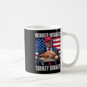 Gewinner Türkei Abendessen Spaß Funny Trump als Ge Kaffeetasse