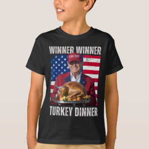 Gewinner Türkei Abendessen Spaß Funny Trump als Ge T-Shirt