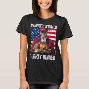 Gewinner Türkei Abendessen Spaß Funny Trump als Ge T-Shirt