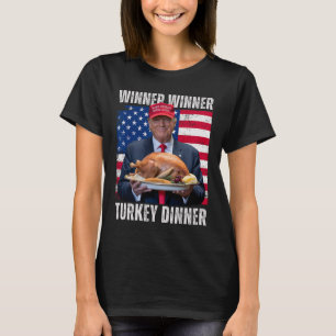 Gewinner Türkei Abendessen Spaß Funny Trump als Ge T-Shirt