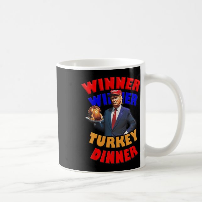 Gewinner Türkei Abendessen Trump feiert als Kaffeetasse (Rechts)